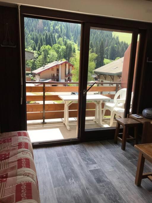 Ferienwohnung La Montagne « Un Coin D'Oxygene » Châtel Exterior foto