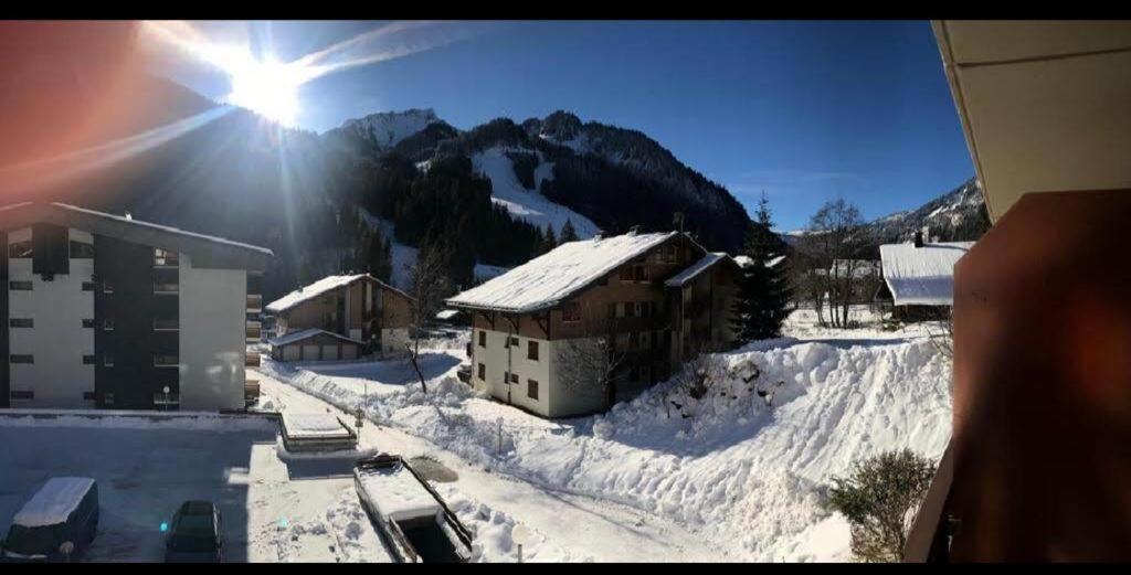 Ferienwohnung La Montagne « Un Coin D'Oxygene » Châtel Exterior foto