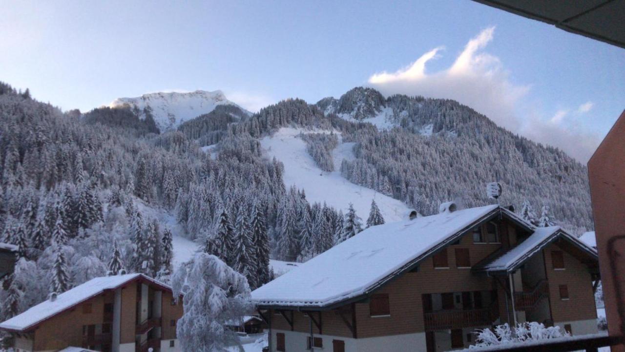 Ferienwohnung La Montagne « Un Coin D'Oxygene » Châtel Exterior foto